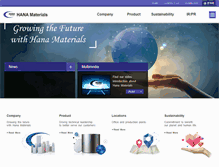 Tablet Screenshot of hanamts.com